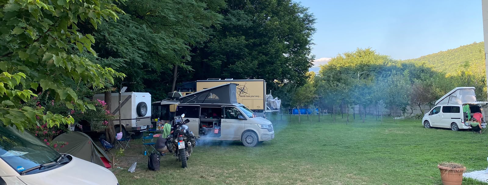 Campervan-friendly camping in Georgia